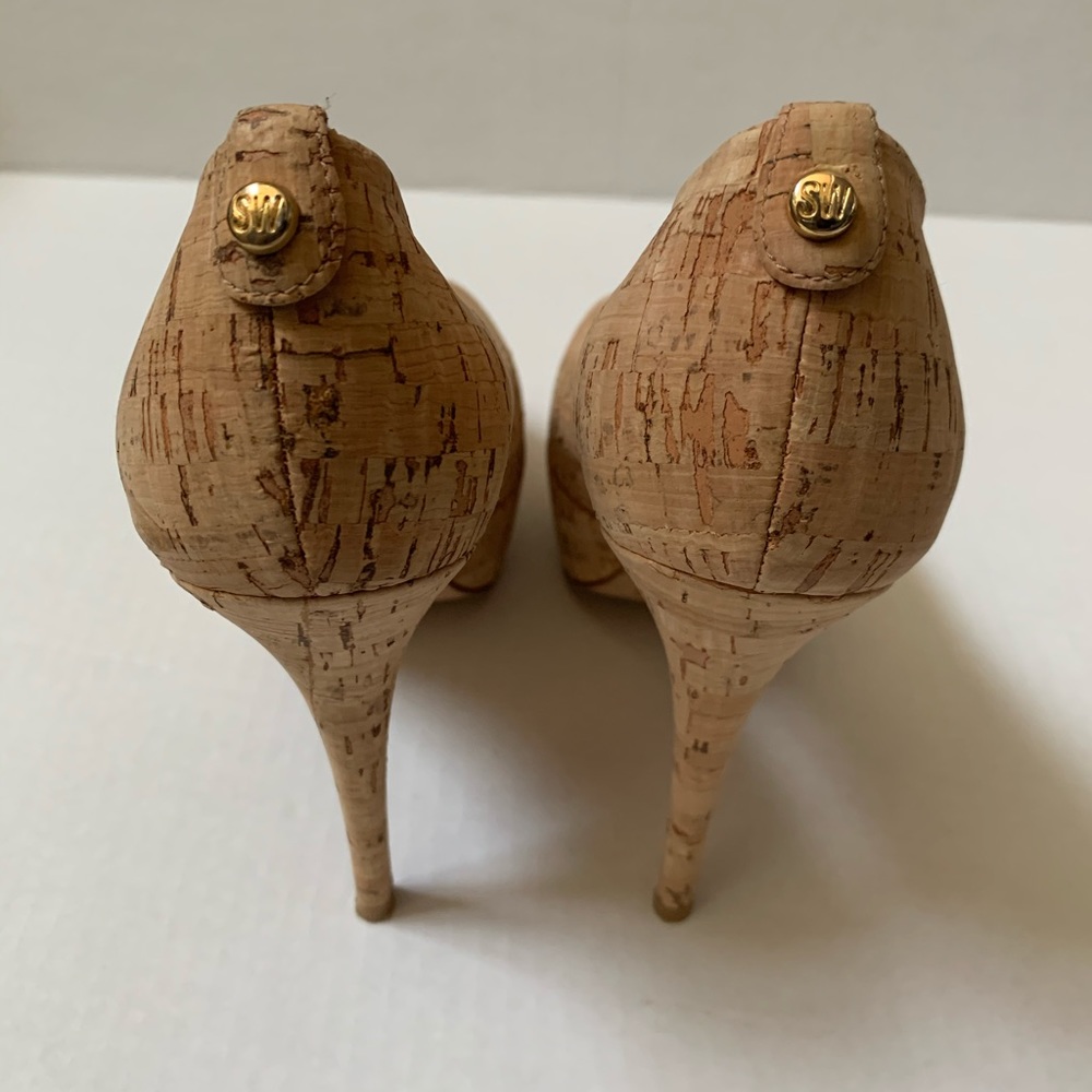 Stuart Weiztman Peep Toe Heels - image 6